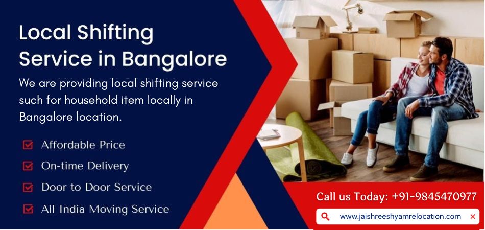 Local Shifting Service in Bangalore